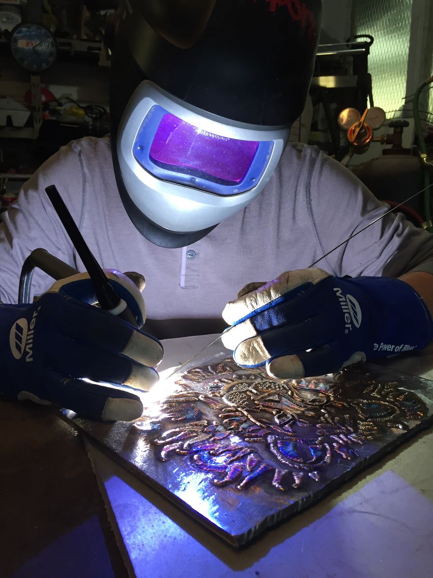 I'm A Self-Taught Welder And Here's My Welding Art