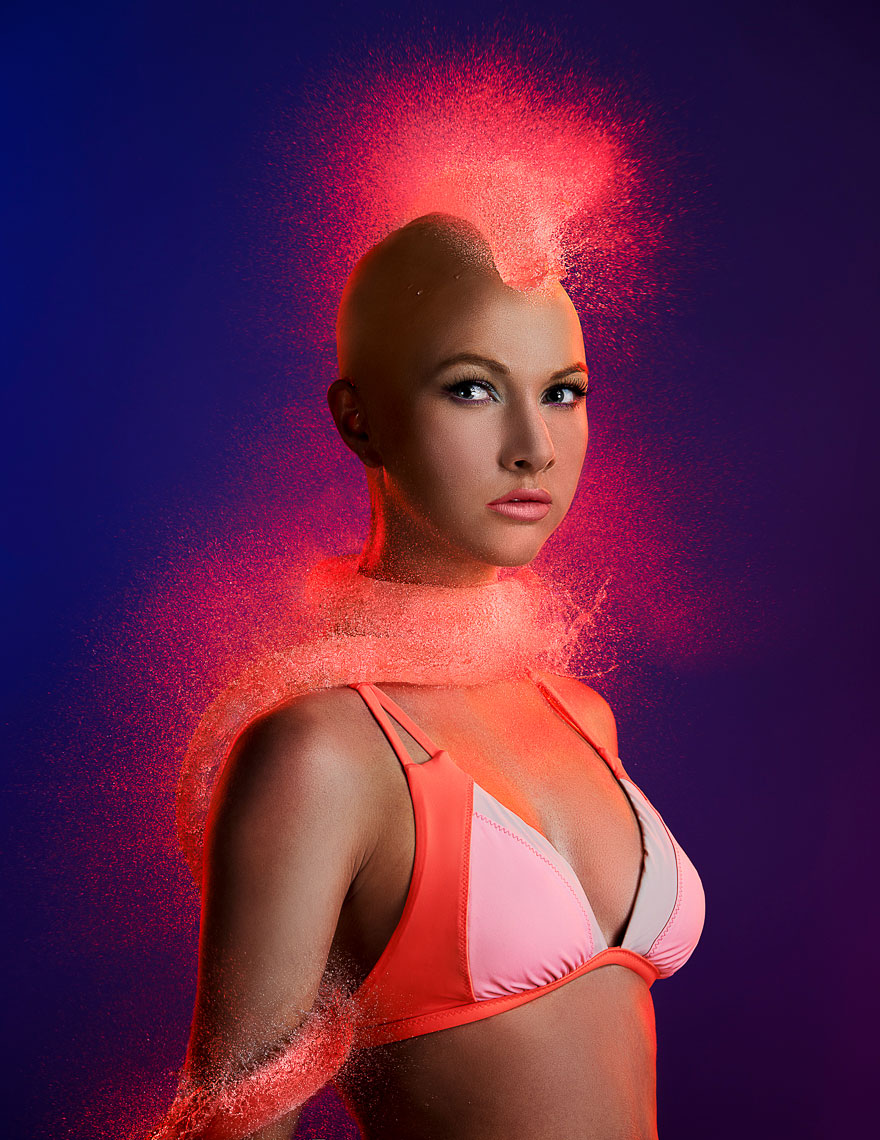 Incredible Water Wigs Done With Exploding Water Balloons Incredible Water Wigs Done With Exploding Water Balloons
