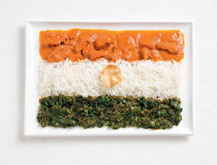 National Flags Made & Cooked Up From Each Country&rsquo;s Traditional Foods