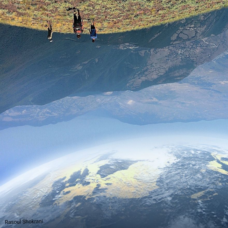 I've Challenge The Perception Of Space By Adding Simple Dreamy Doodles On My Photos.