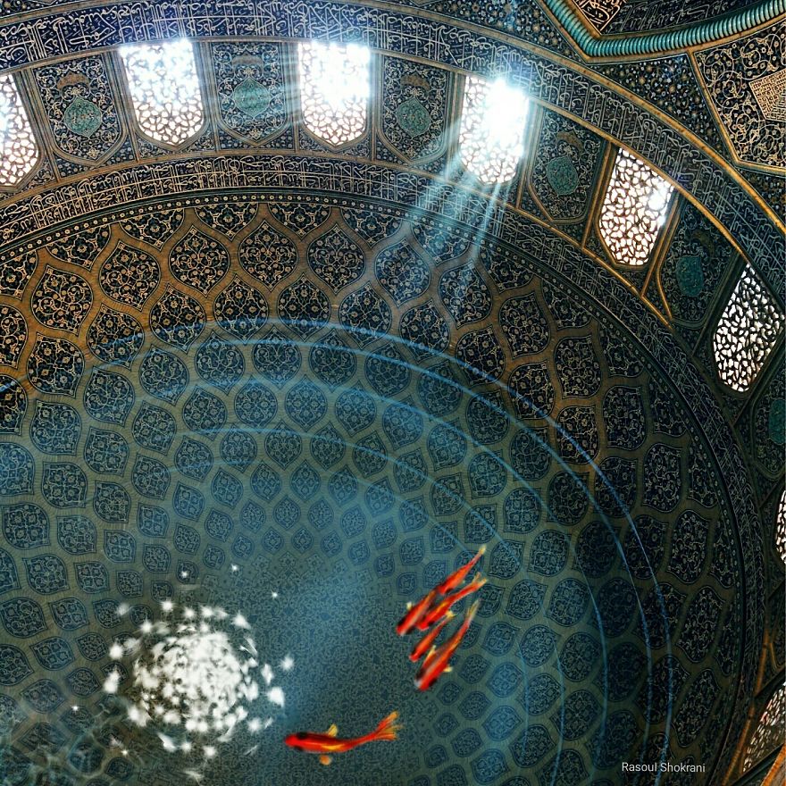 I've Challenge The Perception Of Space By Adding Simple Dreamy Doodles On My Photos.