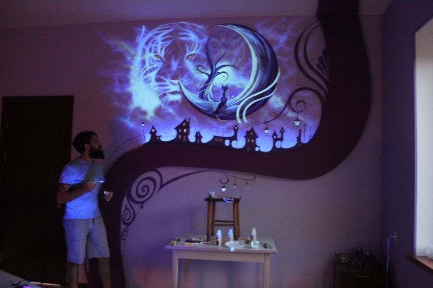 When The Lights Go Out My Bedroom Becomes A Fairytale