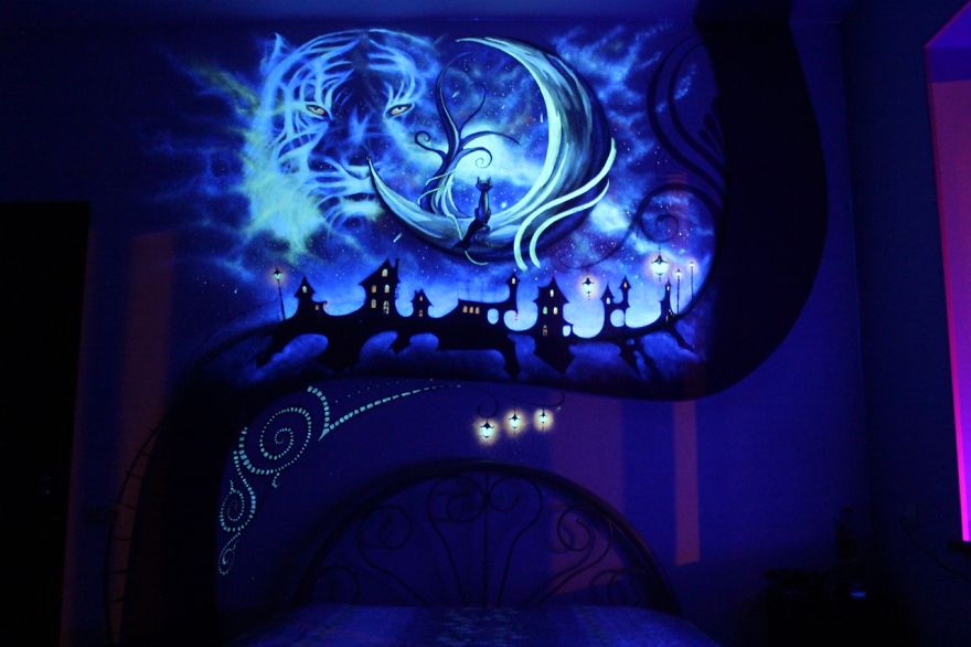 When The Lights Go Out My Bedroom Becomes A Fairytale