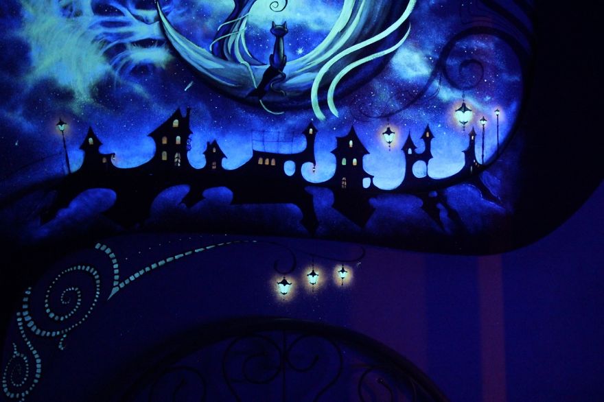 When The Lights Go Out My Bedroom Becomes A Fairytale