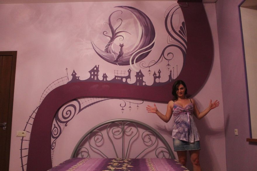 When The Lights Go Out My Bedroom Becomes A Fairytale