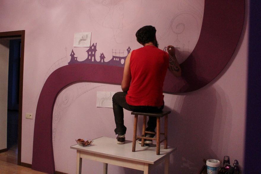 When The Lights Go Out My Bedroom Becomes A Fairytale