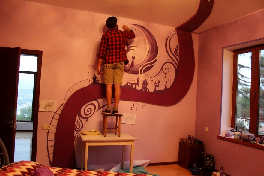 When The Lights Go Out My Bedroom Becomes A Fairytale