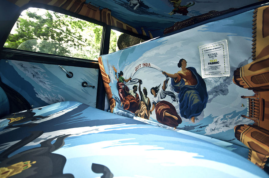Designers Were Asked To Beautify Mumbai's Taxis, So I Turned It Into Sistine Chapel