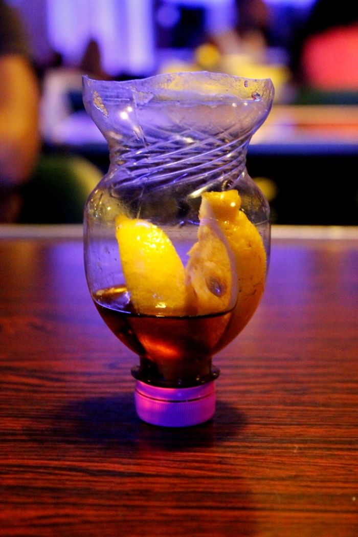 Glass Of Cockatil. Very Economy!