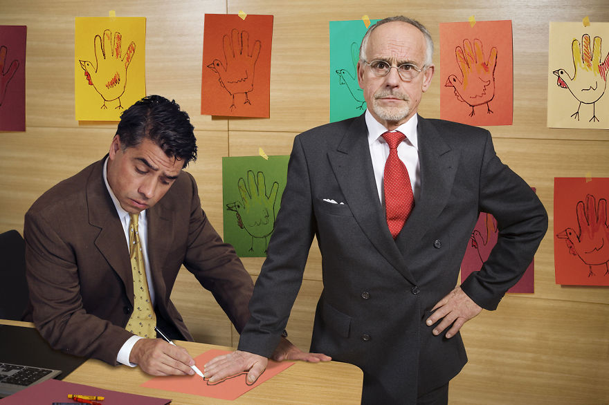 I Photobomb Stock Images To Inject Some Reality Into Them (Part 2)