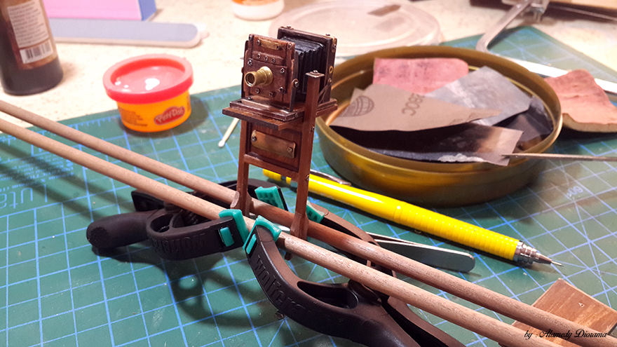 I Made A Miniature Vintage Studio Camera