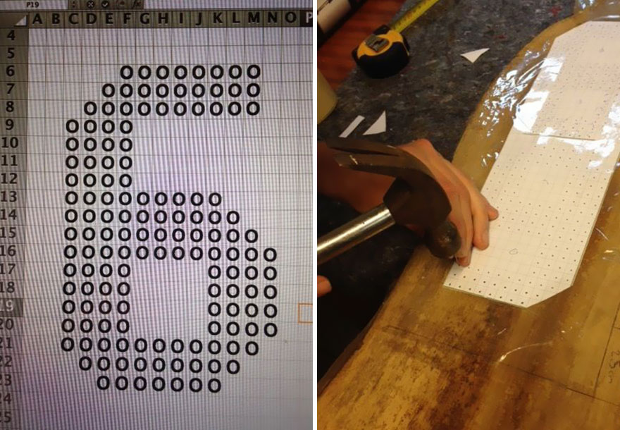 I Needed Home Numbers For My New House So I Came Up With This DIY Idea