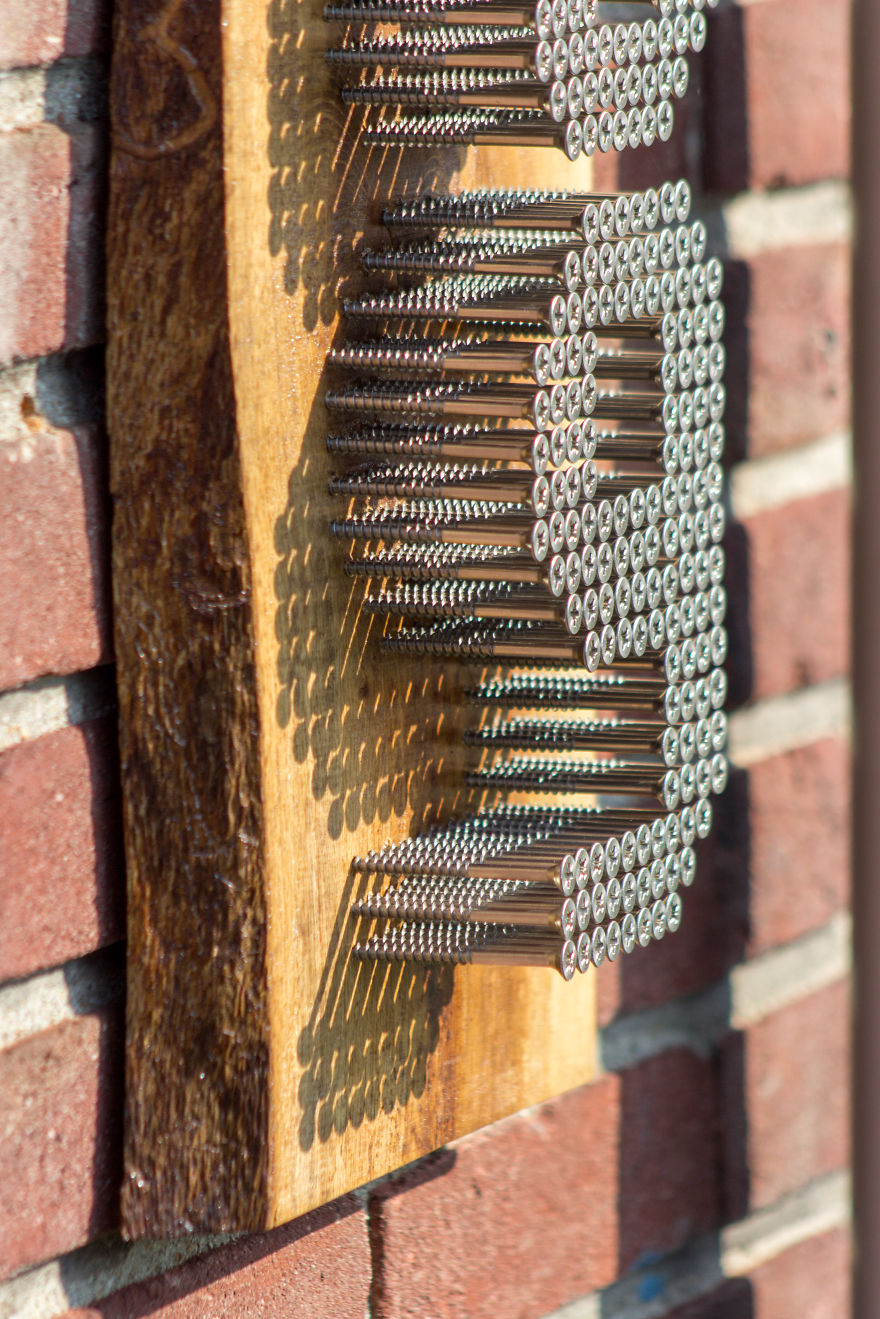 I Needed Home Numbers For My New House So I Came Up With This DIY Idea