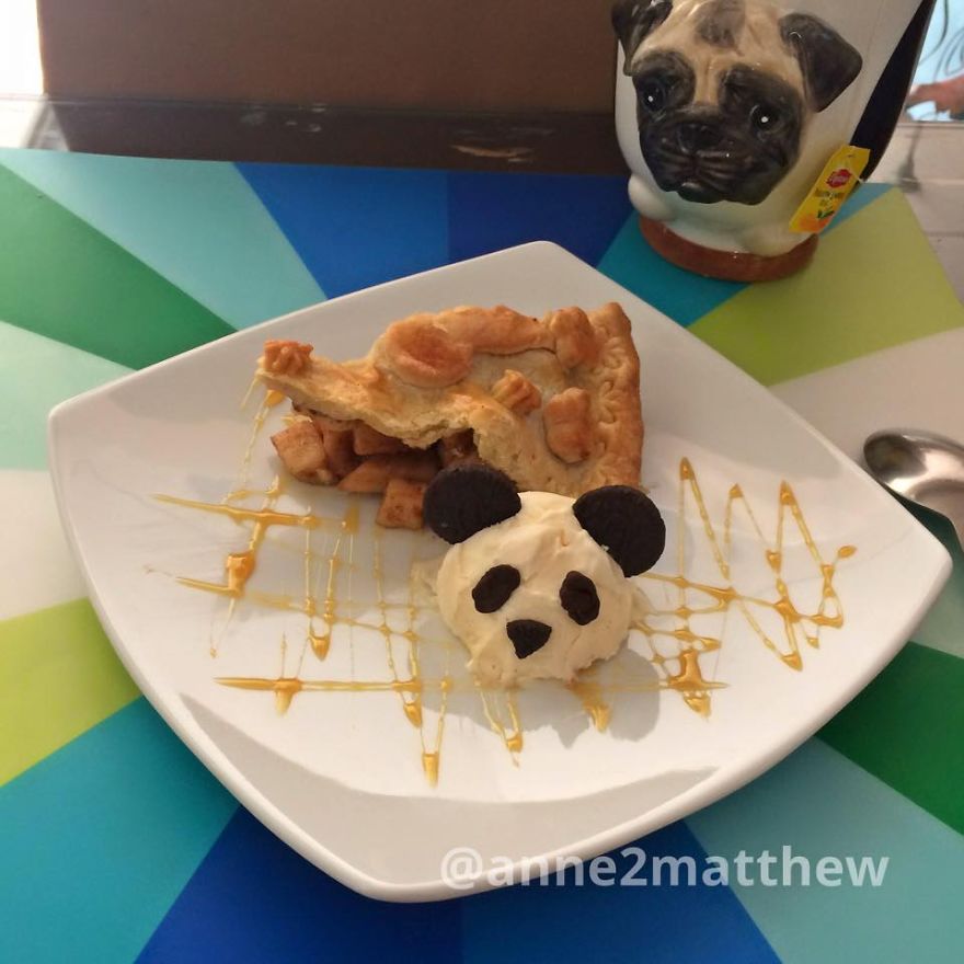 I Make Panda-Inspired Food For My 4 Children