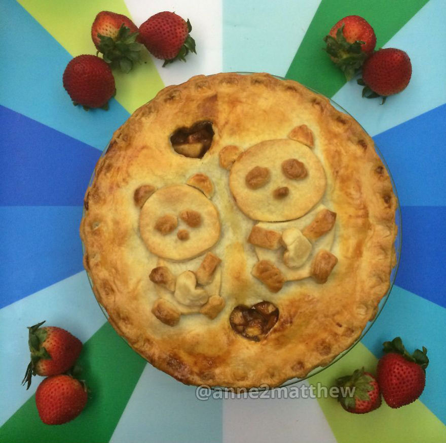 I Make Panda-Inspired Food For My 4 Children