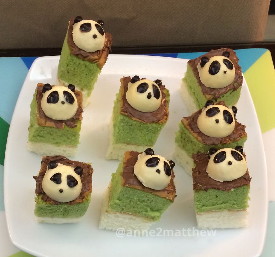 I Make Panda-Inspired Food For My 4 Children