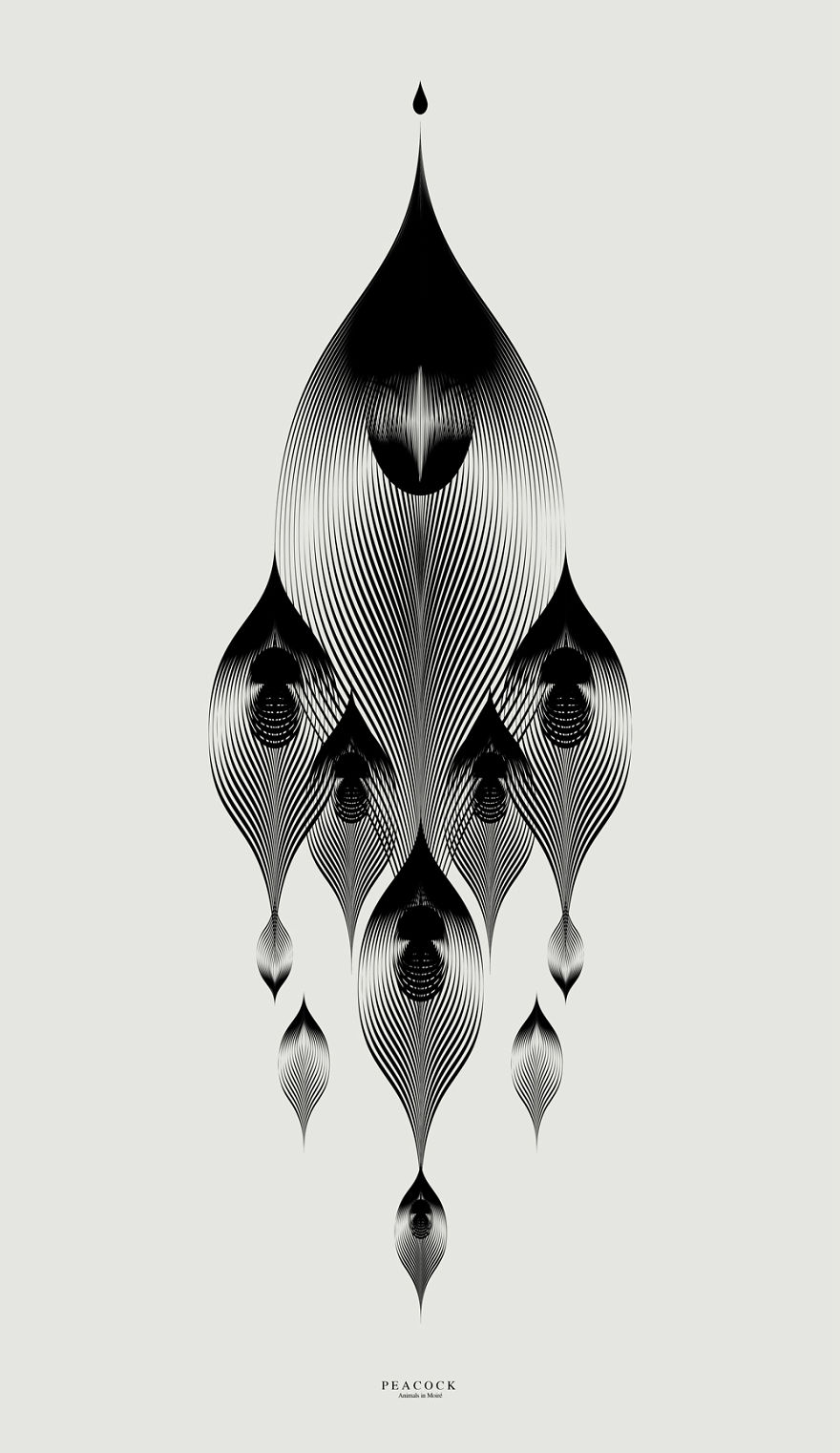 Less Is More: I Create Illustrations By Repeating Two Identical Lines Less Is More: I Create Illustrations By Repeating Two Identical Lines