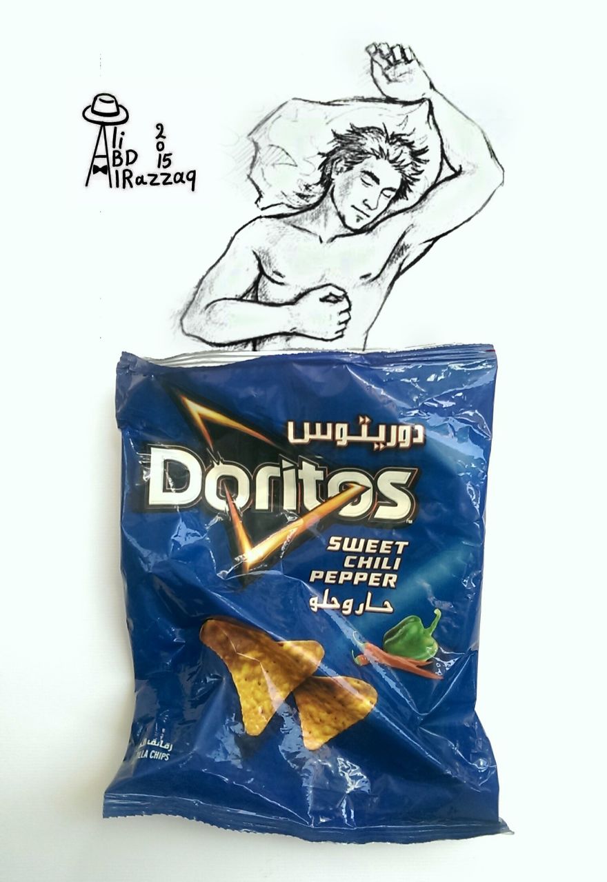 I Draw Interactive Illustrations Using Everyday Objects (part 3)