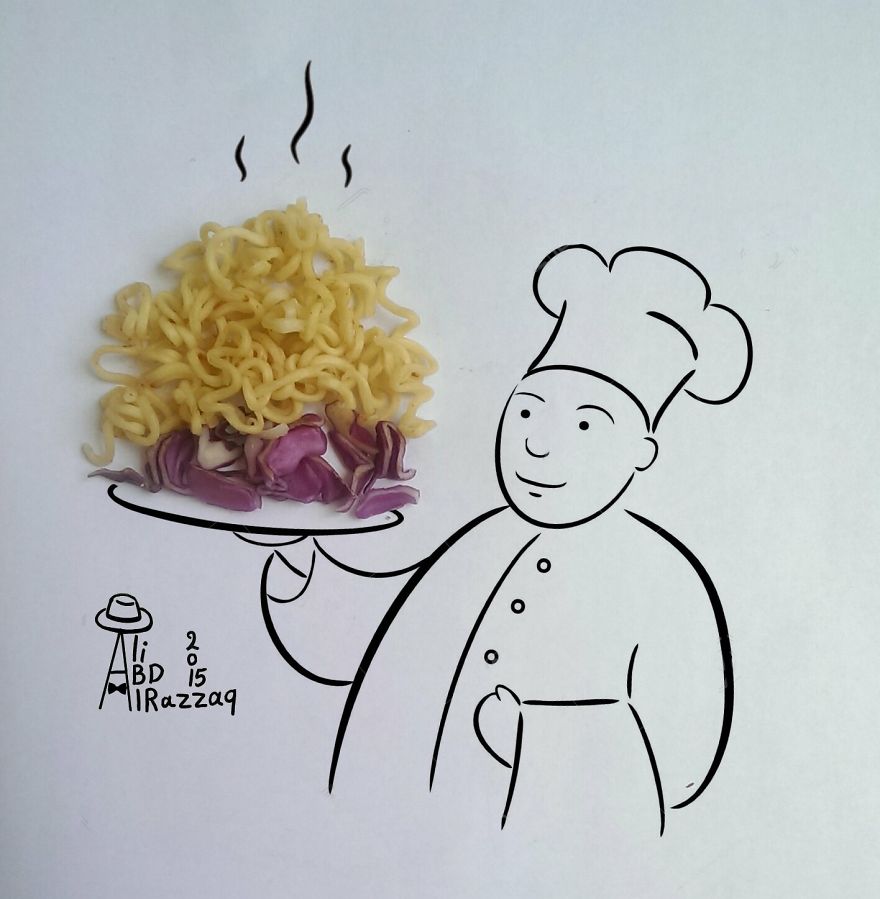 I Draw Interactive Illustrations Using Everyday Objects (part 3)