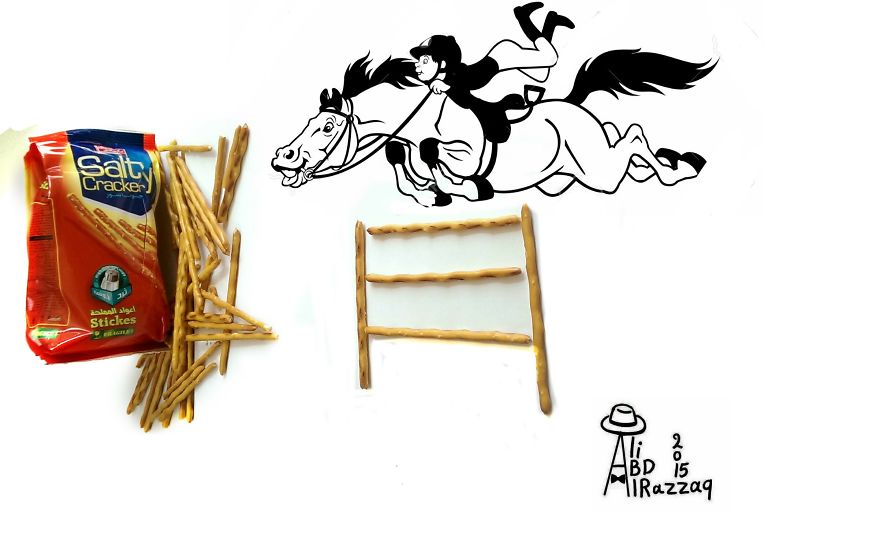 I Draw Interactive Illustrations Using Everyday Objects (part 3)