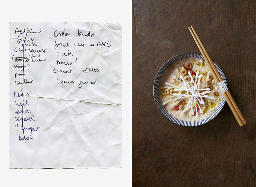 Random Shopping List Products Turned Into Strange Meals Random Shopping List Products Turned Into Strange Meals