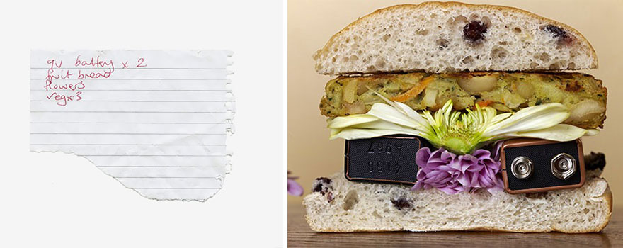 Random Shopping List Products Turned Into Strange Meals Random Shopping List Products Turned Into Strange Meals