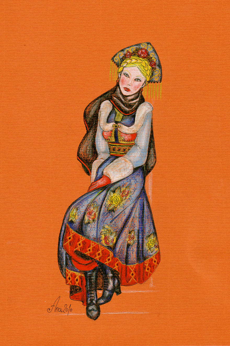 I Draw Beautiful Women Figures In Order To Express My Emotions, Inspiration And Imagination I Draw Beautiful Women Figures In Order To Express My Emotions, Inspiration And Imagination