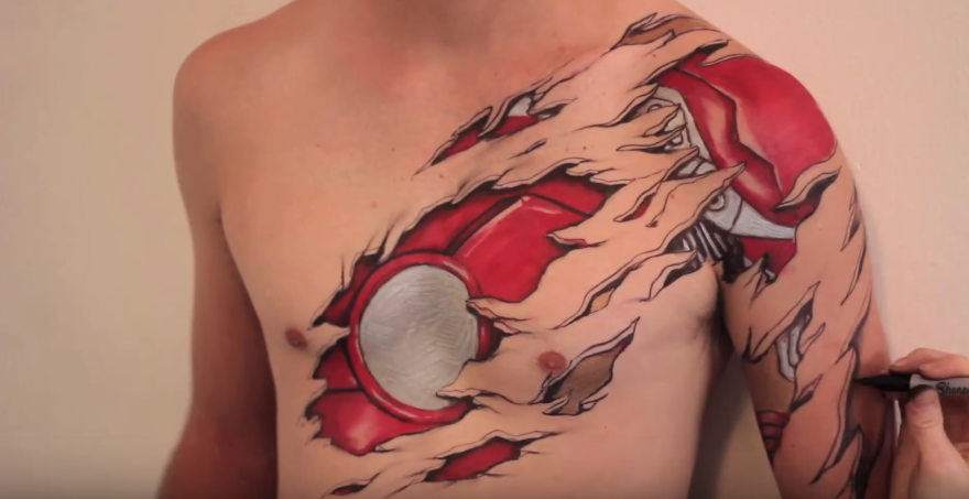 I Unveil The Superheroes Hiding Beneath People's Skin With Bodypaint