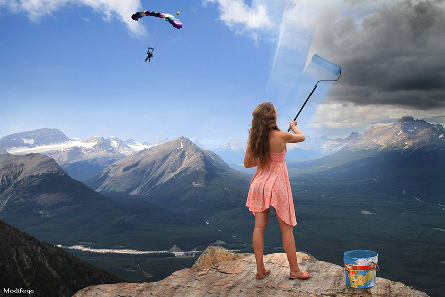 I Combine Wildlife And Urbanism Into Surreal Art