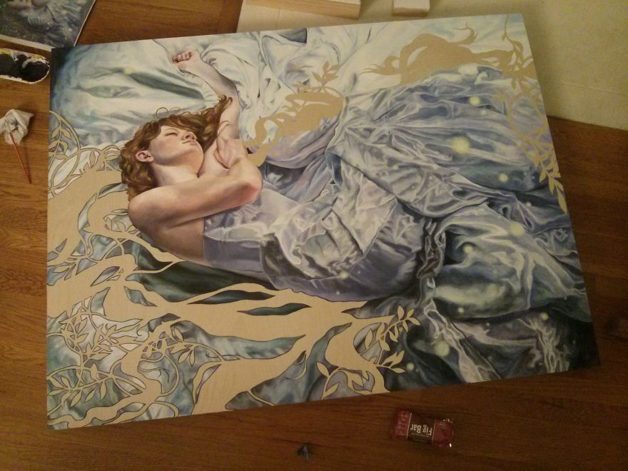 "Sweet Dreams" Painting From Start To Finish "Sweet Dreams" Painting From Start To Finish