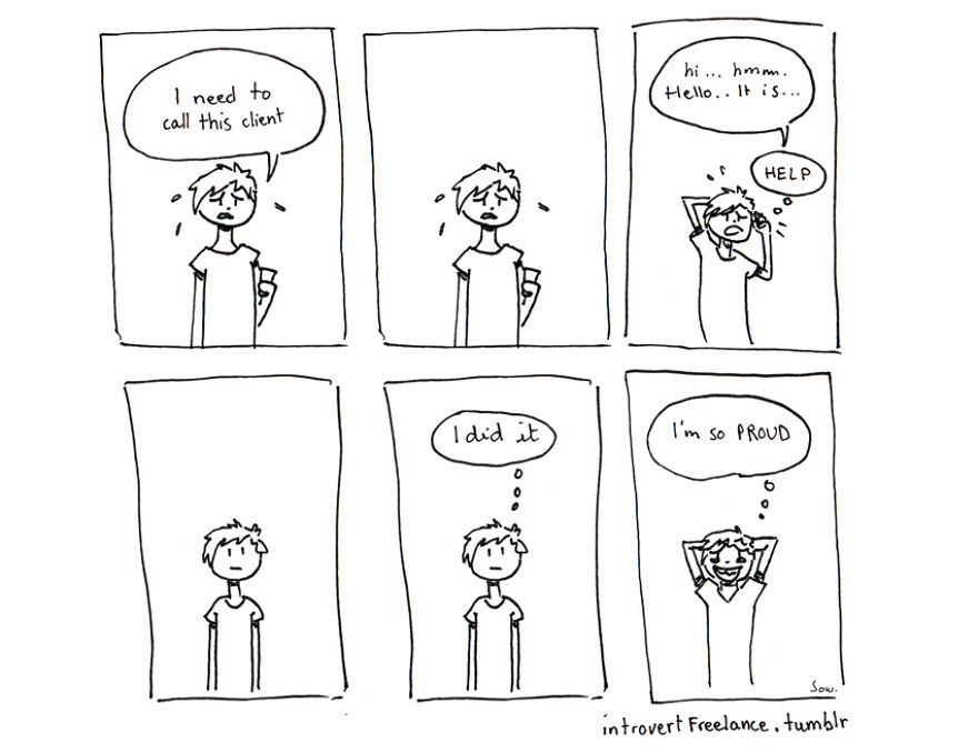 The Daily Struggles Of An Introverted And Anxious Freelancer The Daily Struggles Of An Introverted And Anxious Freelancer