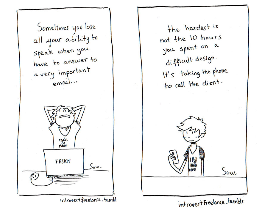 The Daily Struggles Of An Introverted And Anxious Freelancer The Daily Struggles Of An Introverted And Anxious Freelancer