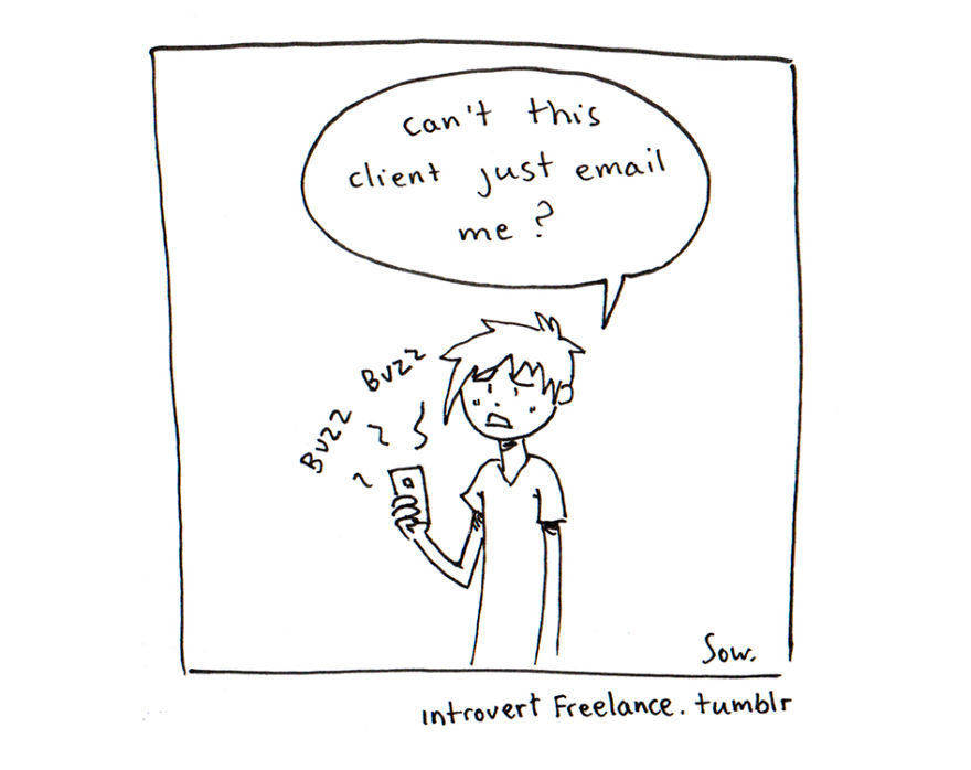 The Daily Struggles Of An Introverted And Anxious Freelancer