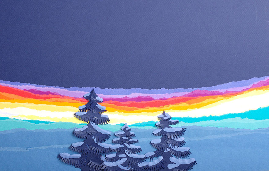 Russian Artists Create Intricate Paper Illustration Of Famous Fairytale