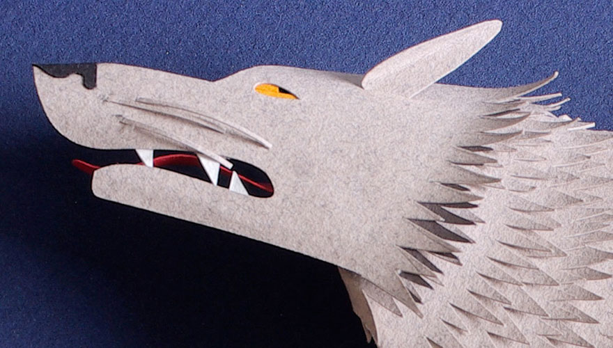 Russian Artists Create Intricate Paper Illustration Of Famous Fairytale