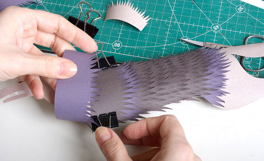 Russian Artists Create Intricate Paper Illustration Of Famous Fairytale