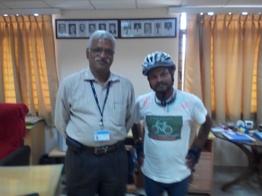 This Man Is Pedalling Against Acid Attacks