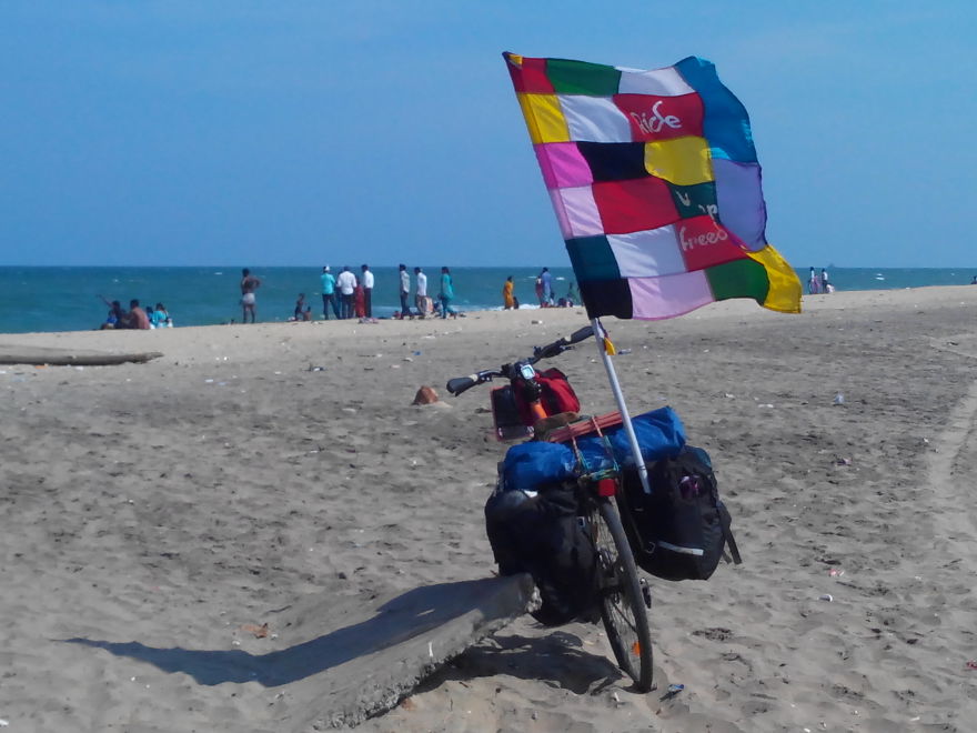 This Man Is Pedalling Against Acid Attacks