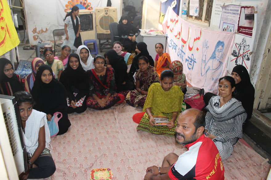 This Man Is Pedalling Against Acid Attacks