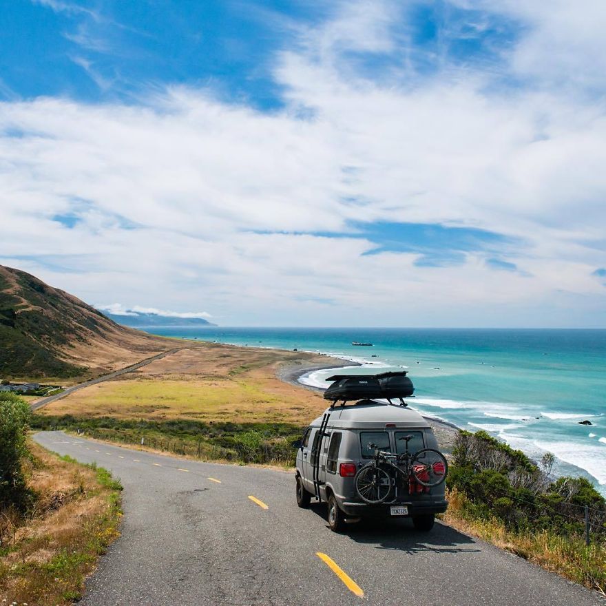 I Turned My Grandma's Old Van Into A Mobile Home So I Could Travel Across North America I Turned My Grandma's Old Van Into A Mobile Home So I Could Travel Across North America