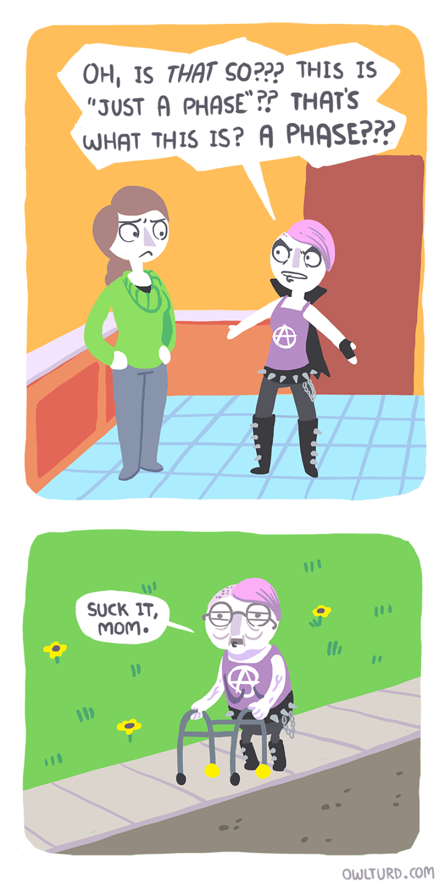 Owlturd Comics