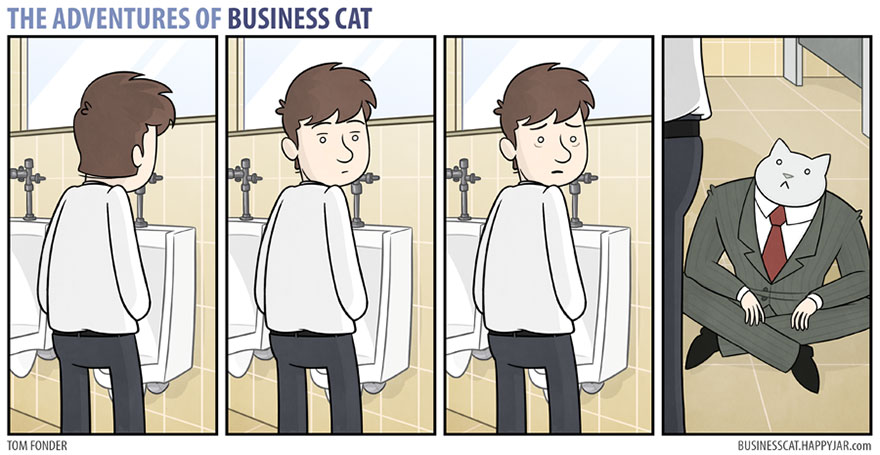 The Adventures Of Business Cat