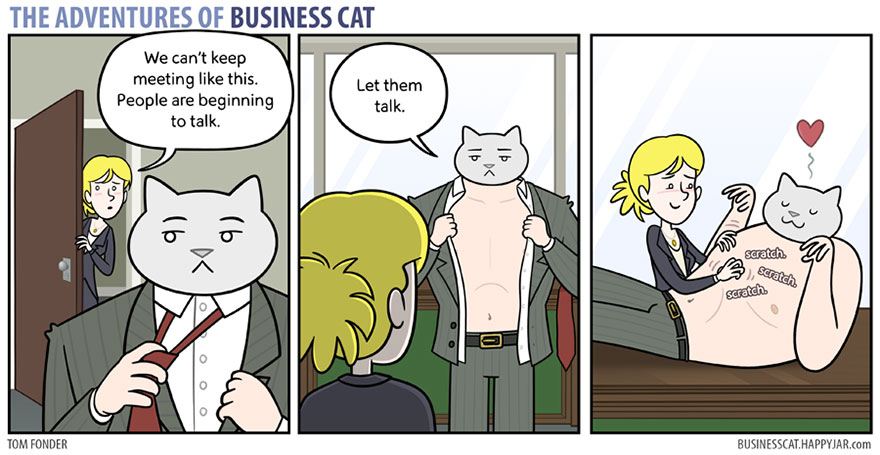 The Adventures Of Business Cat