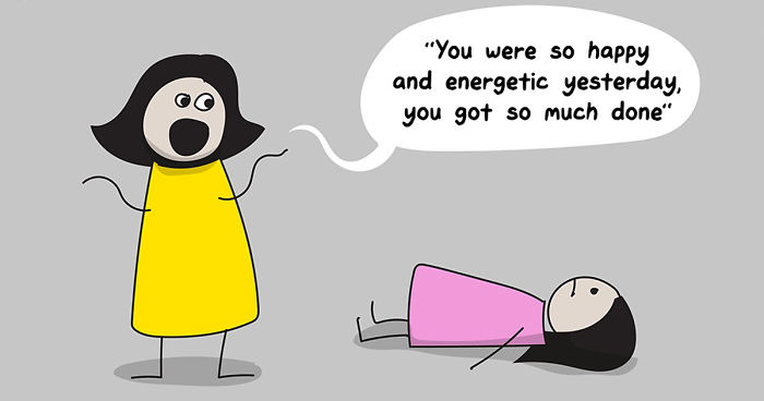 This Comic Perfectly Explains Why Anxiety & Depression Are So Difficult To Fight
