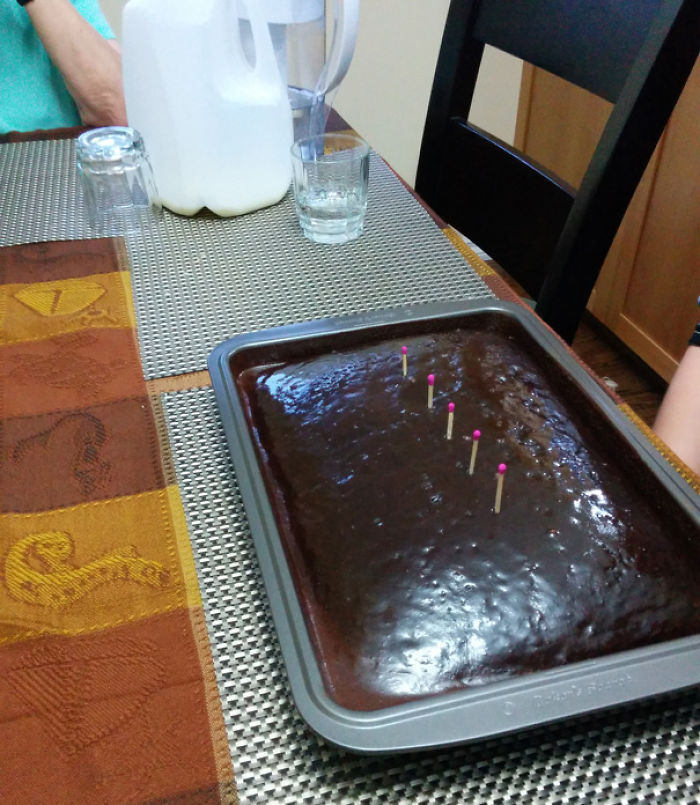 Didn't Have Candles, Had Matches Tho