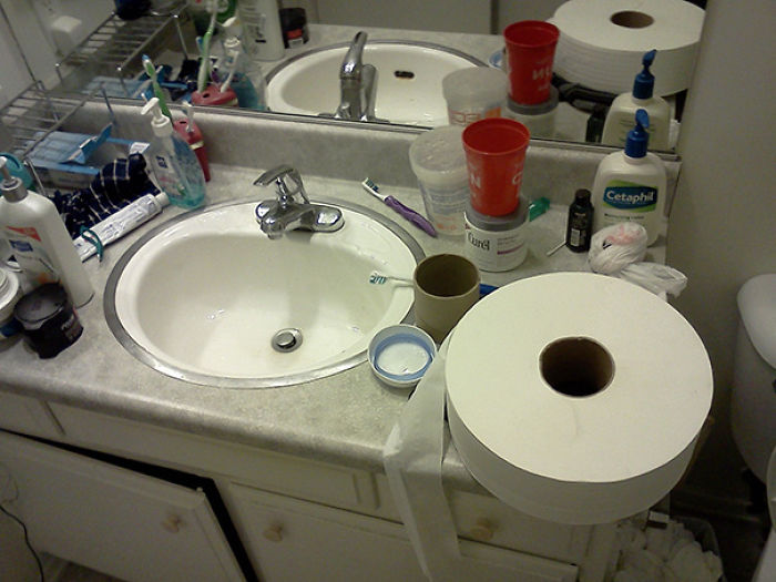 Toilet Paper Of A Broke College Student