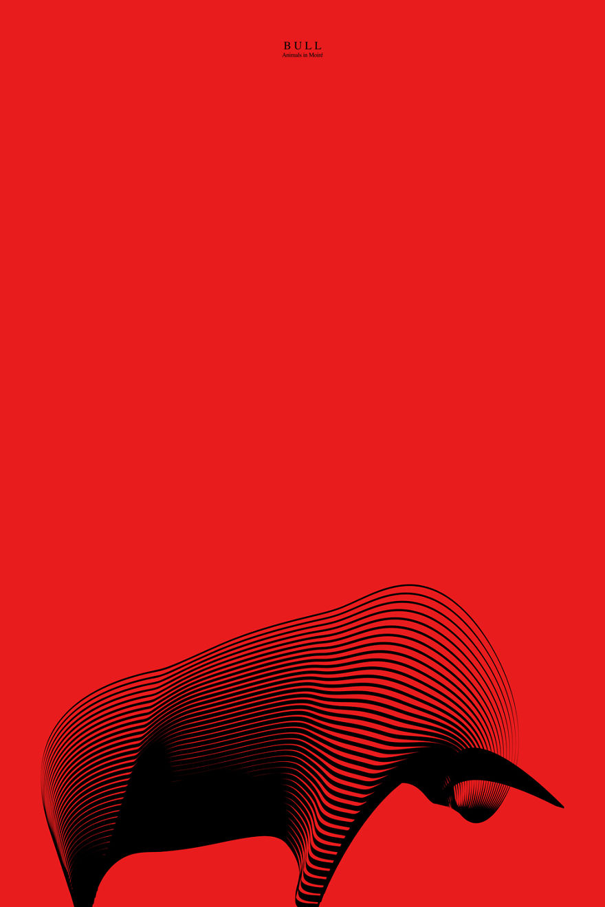 Less Is More: I Create Illustrations By Repeating Two Identical Lines Less Is More: I Create Illustrations By Repeating Two Identical Lines