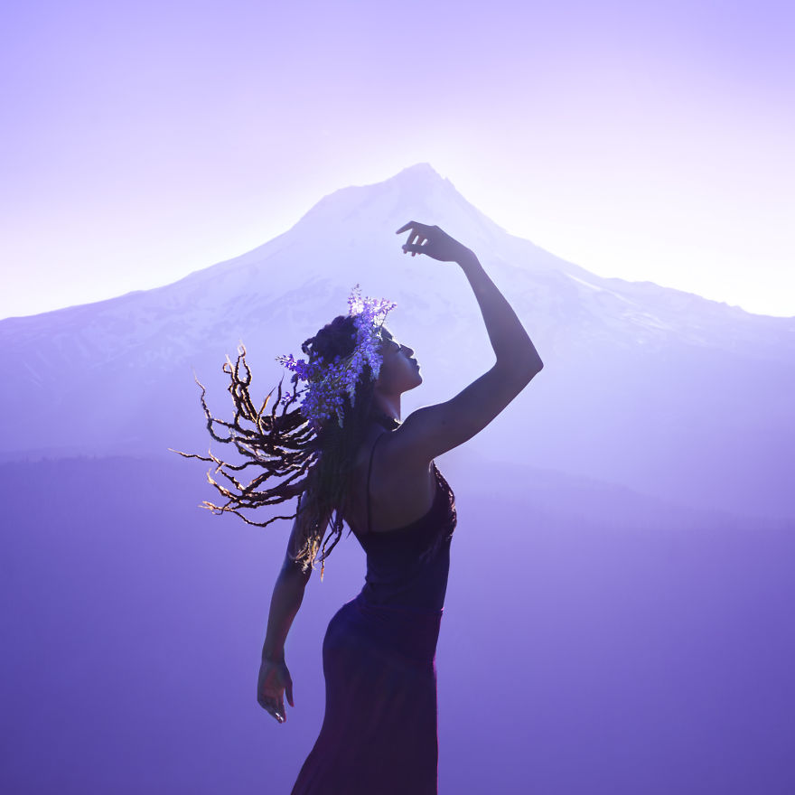 Colors Of The Wind Through My Eyes: Magical Monochromatic Scenes In Nature