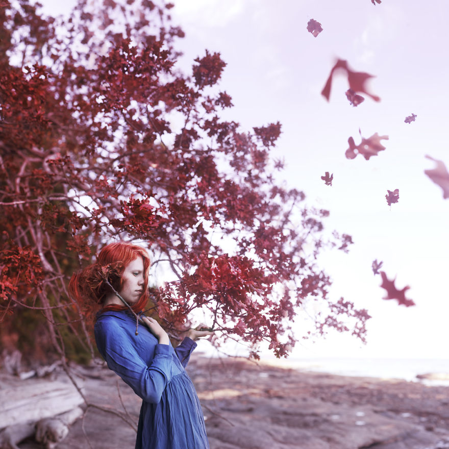 Colors Of The Wind Through My Eyes: Magical Monochromatic Scenes In Nature