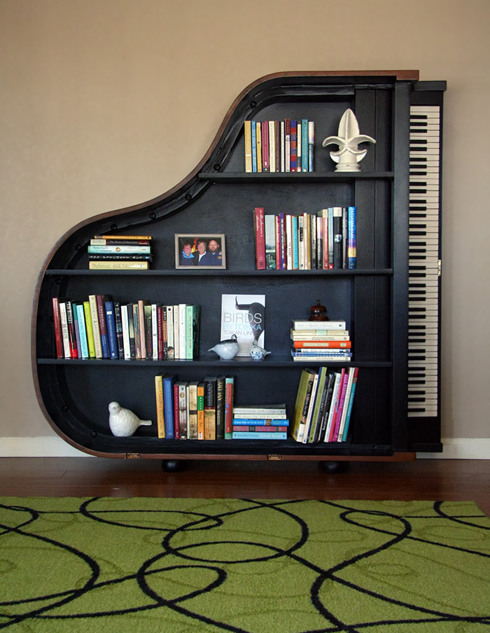 Piano Bookshelf